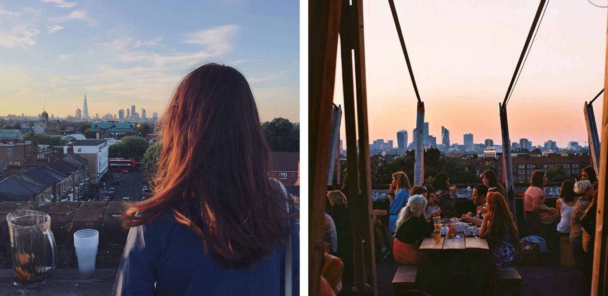 Frank's Bar in London is the perfect spot to have a cocktail while enjoying one of the best view that you can find in London